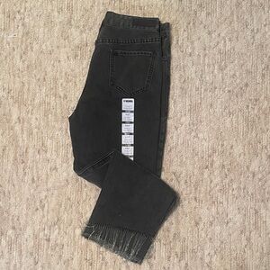 Rock & Roll Cowgirl Black Straight Leg Jeans